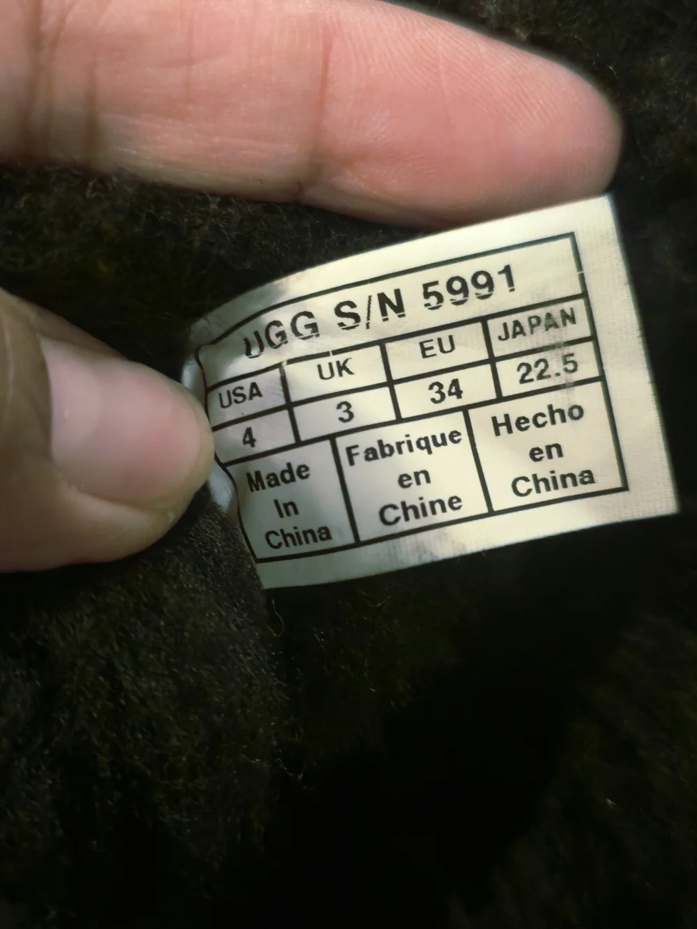 UGG selling pair